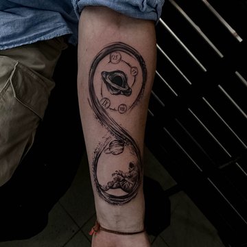männer unterarm tattoos