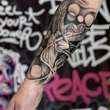 männer unterarm tattoos